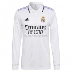 Camisola Real Madrid Equipamento Primeiro 2022-2023 Manga Larga